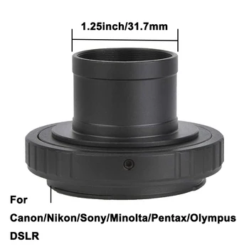 StarDikor 1.25 Tollise Teleskoobiga Adapter T-Rõngas Mount Komplekt DSLR Kaamera Aksessuaar Canon EOS Nikon Sony Pentax Olympus Minolta