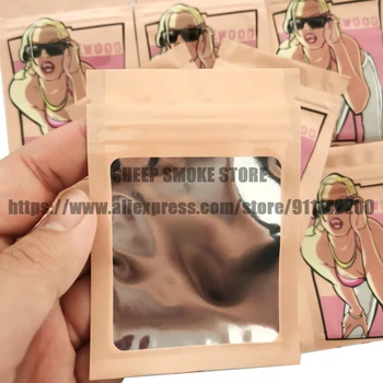 7*10 CM Seksikas Naiste Candy Kotid 3.5 G Veekindel Candy Paketi Kott Tubaka Lõhn Tõend Ziplock Kott Custom LOGO