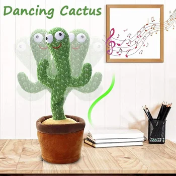 Tantsimine Cactus Muusikaline Mänguasi Cactus Elektroonilise Shake Tantsu Varajase Hariduse Mänguasi Cactus Väikelaste Haridus, Haridus Mänguasjad