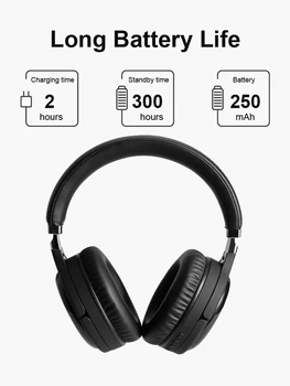 Anomoibuds Bluetooth-Peakomplekti Aktiivne Müra Tühistamise Juhtmeta Kõrvaklapid Mikrofoniga Kõrvaklapid Sügav Bass Hifi Heli Mängimine