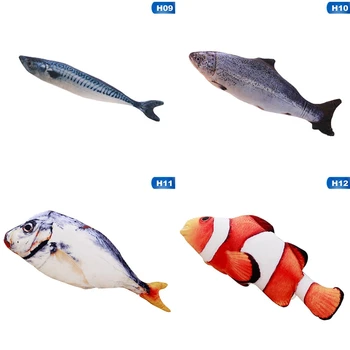 Palus Creative 3D Karpkala Kala Kuju Kassi Mänguasi Kingitus Armas Simulatsiooni Kala Mängib Mänguasi Lemmikloomade Kingitused Kala Täistopitud Nukk Padi