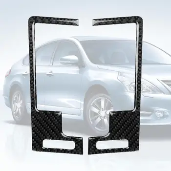 50% Kuum Müüki!!!Auto Auto Air Vent süsinikkiust isekleepuvad Kate Sisekujundus Dekoratiivsed Kleepsud Nissan 350Z 03-09 Mudelid