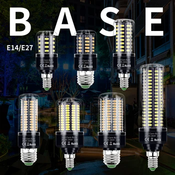 Bombillas E14 Suure Võimsusega Lamp 5W 7W 9W 12W 15W 20W B22 Lühter 220V LED Corn Lamp Home Decor E27 Pirnid 5736 Kiip