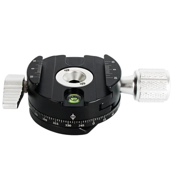 BEXIN QJ07 Quick Release Klamber Kaamera Mount Clip Statiivi Adapter Plaat 360 Pöörata Panoraam Klamber DSLR Kaamera