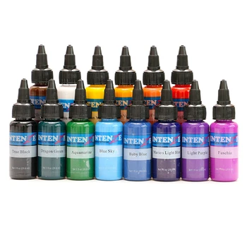 Uus 30ml 14 värvi Tätoveering Tint Set Tätoveering Pen Tint Pigmenti Määrata Keha Maali Tätoveering Värvi Pigment Tattoo Supply