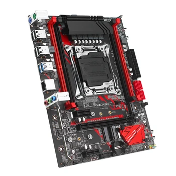 MASINIST X99 Emaplaadi LGA-2011-3 Komplekt Komplekt koos Intel XEON E5 2630 Protsessor V3 16G(2*8) DDR4 2666 MHZ RAM M. 2 NVME Neli RS9
