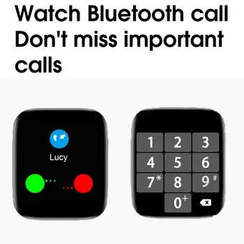 IWO 12 T500 PRO Custom Taustpilt Elektrooniliste Bluetooth Helistamine Smart Watch Mees IWO Südame Löögisageduse Monitor Smartwatches Android Naised