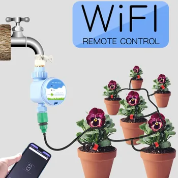 Automaatne Muru Kastmiseks sprinklersüsteemi Niisutus Controller APP pult WiFi Ühendus Vihma Sensor Jootmise Ajal
