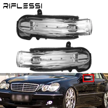 Rearview Mirror suunatule Jaoks Mercedes-Benz W203 04-07 C-Klassi C280 C320 C350 01-07 Paremale Vasakule Suunatud valgusvooga LED Lamp
