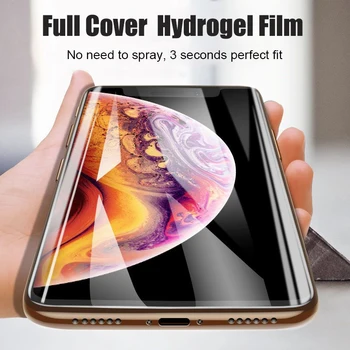 HD Hüdrogeeli Film iphone 7 8 6 6s Pluss X-XR, XS Max iphone 11 pro Max Ekraani Kaitsekile iphone 6 7 8 SE Kaitsev