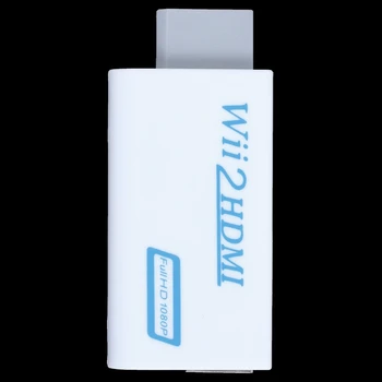 Wii HDMI Wii2HDMI Full HD FHD 1080P Konverteri Adapter 3.5 mm o Väljund Jack