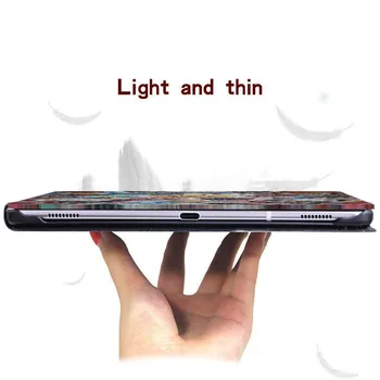 Akvarell Nahast Seista Kaane puhul Samsung Galaxy Tab A6 7