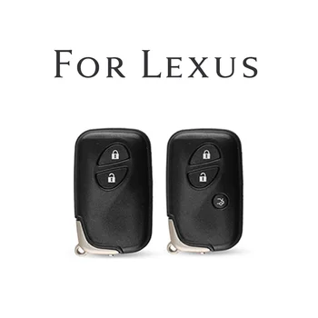 Pealmine Kiht Nahk Smart Remote Auto Võti Fob Kate nii Naha Omanik Protector Võtmehoidja Jaoks Lexus GX LX RX Seeria RX350 ES350