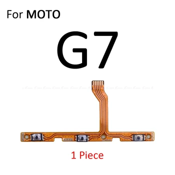 Helitugevuse Nuppu Power-Lüliti Off-Klahvi Lindi Flex Kaabel Motorola Moto Üks G7 Võimsus G6 G5S G5 E5 Pluss P30 Mängida