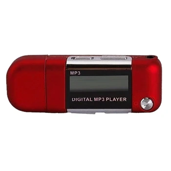 Mp3 Mängija 4GB U Disk Muusikapleier Toetab Vahetatav AAA Patareid, Salvestus