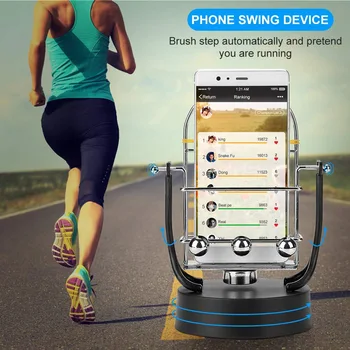 Stop-Motion Seista Shaker Automaatne Mobiiltelefoni Kiik Liikuma Samm Suurendada Raputada Pedometer Omanik