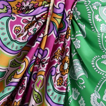 Split Sõlme Wrap Midi Seelik Za 2021 Naiste Paisley Print Liiga Casual Boho Faldas Mujer Suvel Vintage Jupe Femme Pikad Seelikud