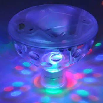 Ujuvad Veealune LED-Disco Party Sära, Näita Valgust Bassein, mullivann Tiik Sukeldatavad Spa Lamp Beebi Vann Lamp