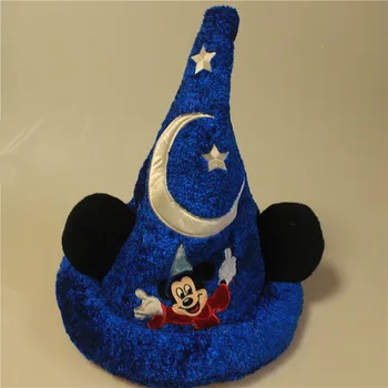 1piece mustkunstnik miki hiirt, müts, mickey mouse magic müts lapsed ja Täiskasvanud Jõulud kingitus pehmed mänguasjad, plüüš
