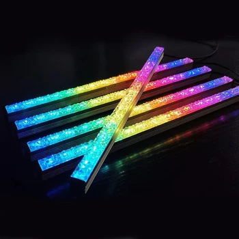 Adresseeritava RGB LED Riba Objektiivi ARGB PC Šassii Kerge Majapidamises Lauaarvuti Juhul Diamond Arvuti Ohutus Osad