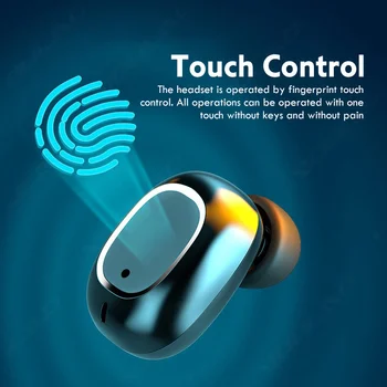 Bluetooth-5.0 Kõrvaklappide 9D Stereo Sport Veekindel Juhtmevaba Kõrvaklapp 3500mAh Aku Kasti Earbuds Mikrofoniga Kõrvaklapid