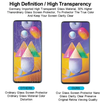 3tk/palju Karastatud Klaasist Samsung Galaxy M31s M01 M11 M21 M31 S M51 Sumsung M 31s 11 01 21 51 Screen Protector kaitsekile