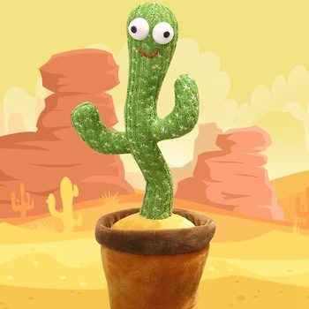 Uue Loomingulise Tantsu Cactus Mänguasi Elektroonilise Raputada Cactus Nukk Muusika Kaktus -, plüüš-armas Haridus Mänguasi Lastele