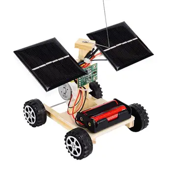 DIY Solar Car Juhtmeta Kaugjuhtimispult Sõiduki Mudel Lapsed Kids Mänguasi Kingitus Üliõpilaste Teadus-Projekt, Eksperimentaalne Mterials