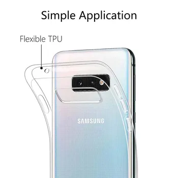 Selge, Soft Cover For Samsung Galaxy S8 S9 J8 S10 e A6 A8 J4 J6 Pluss A9 A7 2018 A10 A30 A40 A50 A70 M10 M20 Grand Core Peaminister Juhul