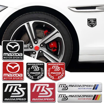 3D Auto Stiil Embleem Logo Alumiinium Kleebis Decal Teenetemärgi Mazda 2 3 5 6 8 CX-5 CX-7 JA CX-9 MX-5 ATENZA Axela Gg Tarvikud