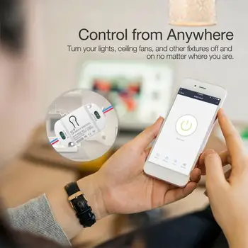 Uus Tuya 10A Wifi Smart Switch Taimer Traadita Lülitid Targa Kodu Automaatika Kooskõlas Tuya App Alexa Google Kodu