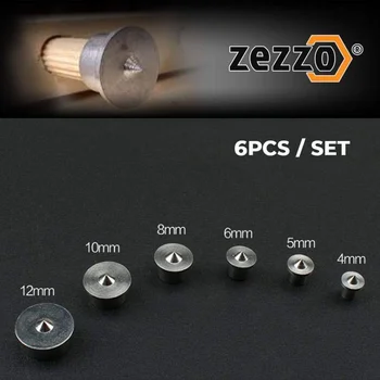 6TK Zezzo® Puit Pin-Lokaator Komplekt 4-12mm Multi Tüübli keskpunkti Seada Vahend Ühine Viimine Pin-Puit Puit Sm Dropship