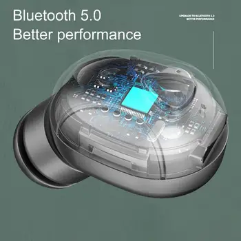 1tk TWS LB7 Mini Nähtamatu Traadita Müra Tühistamises Kõrvaklapid, Bluetooth Kõrvaklappide Handsfree Stereo-Peakomplekti TWS Earbud Sport