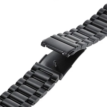 Roostevabast Terasest Bänd Ticwatch C2 Rihm Smart Watch Asendamine Watchband 18MM Randme Rihmad Huawei Käevõru B5 Correa