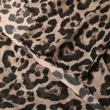 ZANZEA Naiste Ava Ees 3/4 Varrukas Casual Pluus Bohemian Leopard Trükitud Särk Kimono Suvel Rannas Vintage Kampsun, Pikk Tops