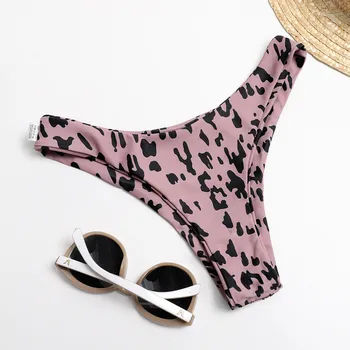 Mood Micro Bikini Supelpüksid Naiste Leopardi Kõrge Lõigatud Ujumis trikoo Biquini Set Seksikas Ujumistrikoo Bather Sobivad Bikiinid 2021 #1G