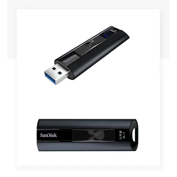 Sandisk Pendrive SSD USB Flash Drive 64GB 128GB 256GB High Speed Metal Solid State mäluseade Pen SSD USB-3.2 Kinni Krüpteerimine