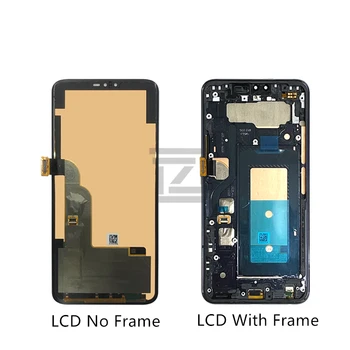 Näiteks LG V40 ThinQ V405 LCD Ekraan Puutetundlik Digitizer Assamblee LG V50 ThinQ LCD With Frame Asendamine Repair Põletada