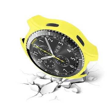 Kaitsev Kummist, Silikoonist karpi Omanik Samsung Galaxy Käik S3 Klassikaline Smart Watch Cove Protector Shell Hulgimüük
