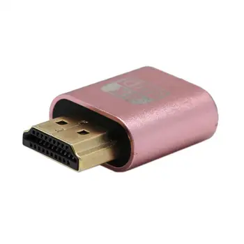 Mini VGA HDMI Dummy Plug Virtuaalne Ekraan Emulaator Adapter DDC Edid Toetada 1920x1080P 4K Video Kaart BTC PC/Mac Seadmed