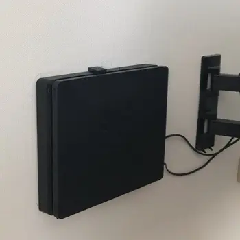 Sony PS4 Slim Pro Bracket 3D Print Seina Töötleja Omanik Konsooli Seisma Vastuvõtva Hammas Mäng Ladustamise Mount Accessorie