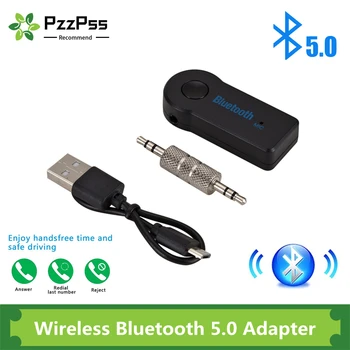 PzzPss 2 in 1 Juhtmeta Bluetooth-5.0-Vastuvõtja, Saatja, Adapter, 3,5 mm Pistik Auto Muusika, Audio Aux A2dp Kõrvaklappide Vastuvõtja