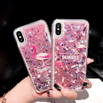 Ükssarvik Flamingo Raba Telefon Case For Samsung Galaxy A21S A11 M31 A21 A31 M30S A51 A71Soft Glitter Vesi Vedelik Tagasi Coque