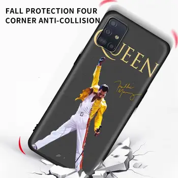 Freddie Mercury (Queen Rock Telefon Case for Samsung Galaxy A51 A71 A21S M31 M30s A31 A41 A11 A01 M51 Pehmest Silikoonist Kate Coque