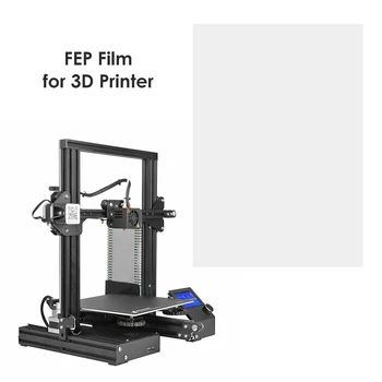 3D-Printer FEP Filmide 5tk/palju 200x140mm 0,1 mm Paksuse SLA DLP LCD Plastikust Sileda Pinna Footon Vaik DLP 3D-Printer