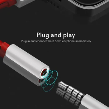 Tüüp C-3,5 mm Audio Aux Kõrvaklappide Pesa Kaabli Adapter Oneplus Huawei Xiaomi Oneplus