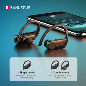 SANLEPUS B1 Led-Ekraan Teeb Kõrvaklapid Juhtmeta Kõrvaklapid TWS Stereo Earbuds Sport Hasartmängude Peakomplekti, Xiaomi Huawei ja iPhone
