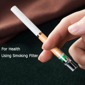 100tk Määrata Ühekordselt Suitsetamine Filter Toru Vähendada Sigarettide Tõrva-Filtri Hoidja Puhastus Konteiner Suitsetamine Tarvikud