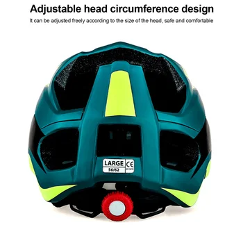 Tee Mountain Bike Helmet Reguleeritav Lahe Mountain Bike Helmet MTB Kõik-maastiku Jalgratta Kiiver Sport, Ratsutamine, Jalgrattasõit Kiiver