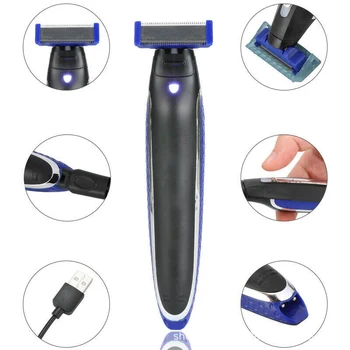 Solo Pro laetav electric pardlit habe pardel elektrilised habemenuga keha trimmer meeste raseerimine masin karvade trimmer nägu, keha hooldus